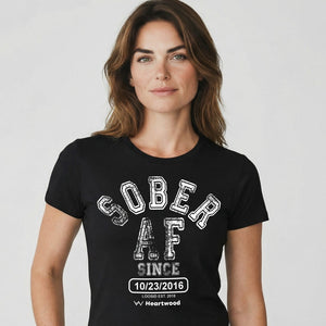 HW sober af women tee